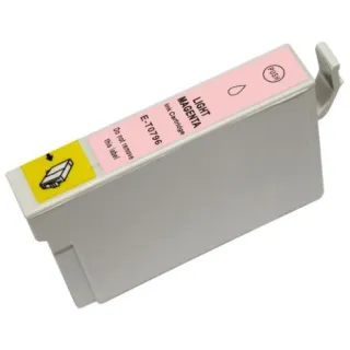 Kompatibilní Epson T0796 / T-0796 LM Light Magenta - červená cartridge s čipem - 18 ml