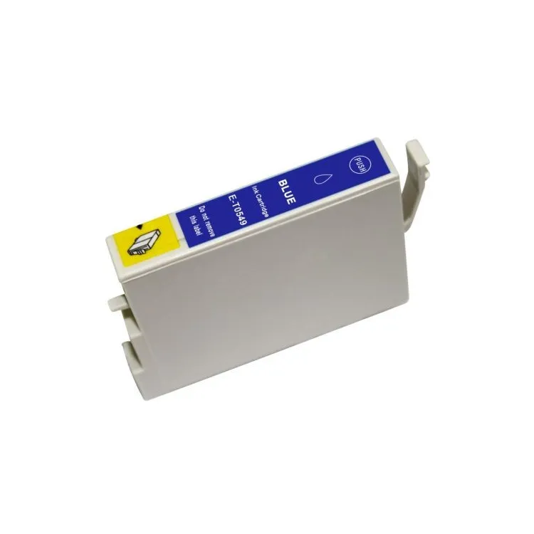 Kompatibilní Epson T0549 / T-0549 B Blue - modrá cartridge s čipem - 18 ml