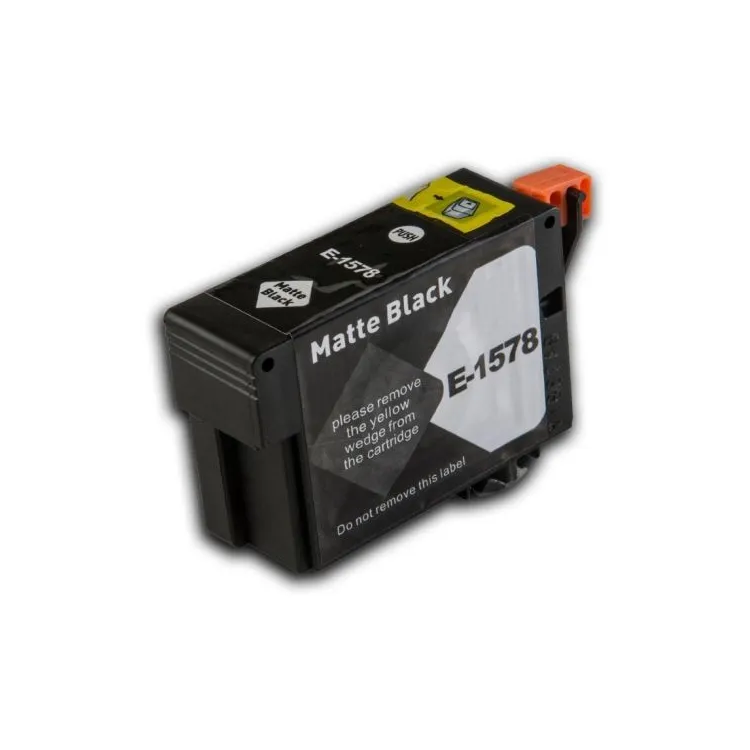 Kompatibilní Epson T1578 / T-1578 MBK Matte Black - matná černá cartridge s čipem - 32 ml