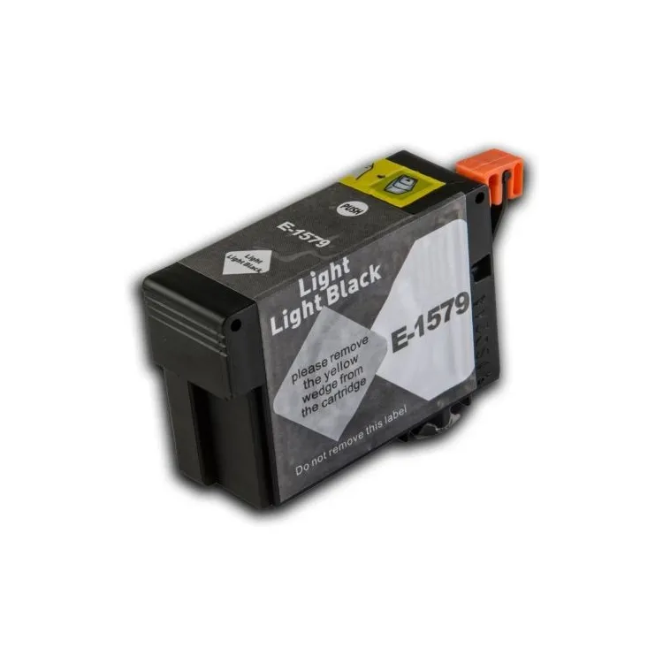 Kompatibilní Epson T1579 / T-1579 LLBK Light Light Black - černá cartridge s čipem - 32 ml