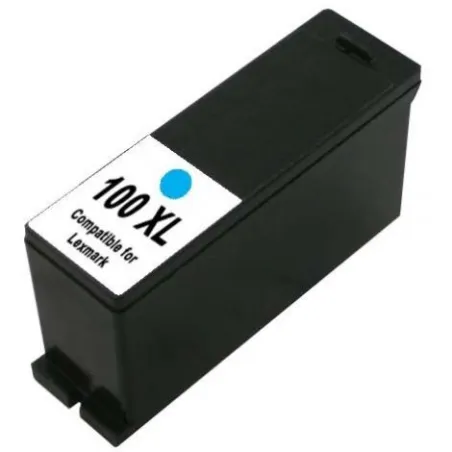 Lexmark 100 XL / 100XL 14N1069E C Cyan - modrá kompatibilní cartridge s čipem - 16 ml