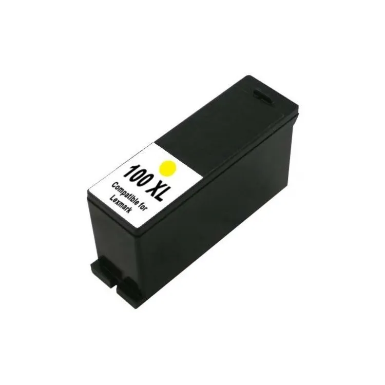 Lexmark 100 XL / 100XL 14N1071E Y Yellow - žlutá kompatibilní cartridge s čipem - 16 ml