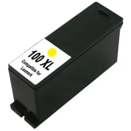 Lexmark 100 XL / 100XL 14N1071E Y Yellow - žlutá kompatibilní cartridge s čipem - 16 ml