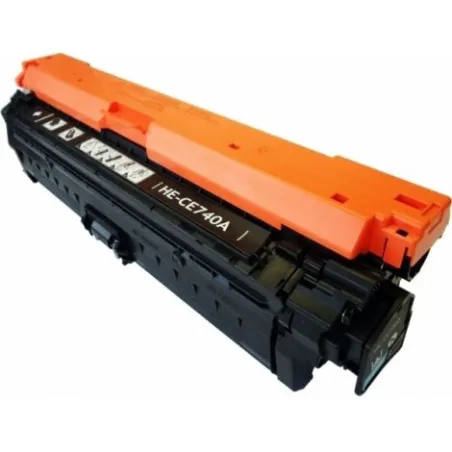 HP CE740A / CE-740A / HP 307A BK Black - černý toner s čipem - 7.000 stran