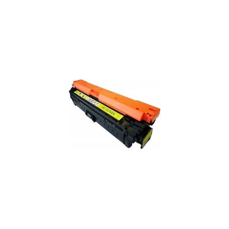 HP CE742A / CE-742A / HP 307A Y Yellow - žlutý toner s čipem - 7.000 stran