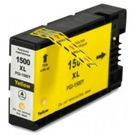 Kompatibilní Canon PGI-1500 XL / PGI1500 XL Y Yellow - žlutá cartridge s čipem - 16 ml