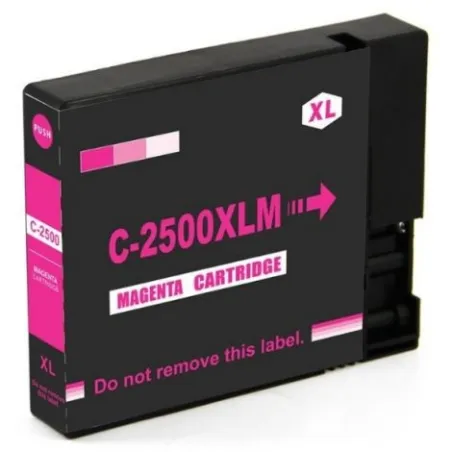 Kompatibilní Canon PGI-2500 XL / PGI2500 XL M Magenta - červená cartridge s čipem - 20 ml