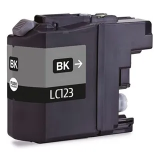 Kompatibilní Brother LC-123 / LC123 XL BK Black - černá cartridge s čipem - 20 ml