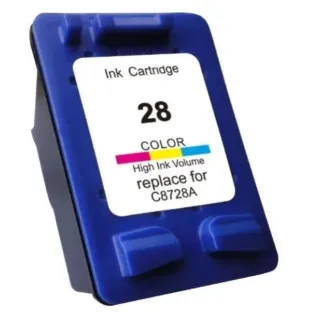 Kompatibilní HP 28 / C8728A HP č.28 Color - tříbarevná cartridge s čipem - 21 ml