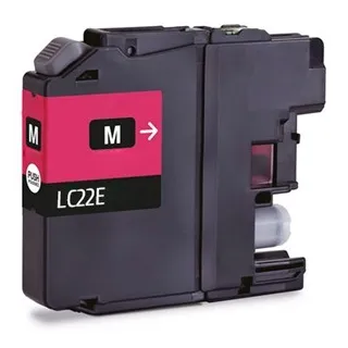 Kompatibilní Brother LC-22E / LC22E XL M Magenta - červená cartridge s čipem - 15 ml