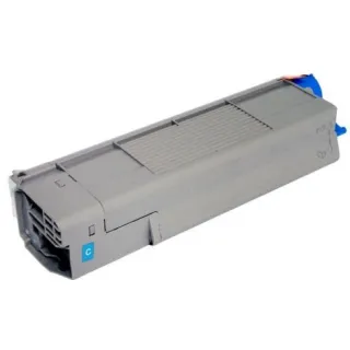 OKI 43865723 C5850 / C5950 / MC560 C Cyan - modrý toner s čipem - 6.000 stran