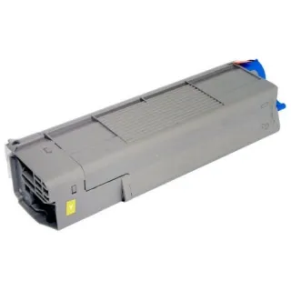 OKI 43865721 C5850 / C5950 / MC560 Y Yellow - žlutý toner s čipem - 6.000 stran