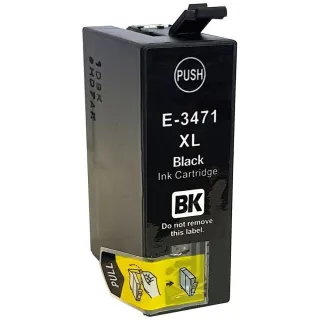 Kompatibilní Epson T3471 / T-3471 34XL BK Black - černá cartridge s čipem - 30 ml