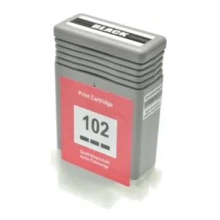 Kompatibilní Canon PFI-102BK / PFI102BK 0895B001 Black - černá cartridge s čipem - 130 ml