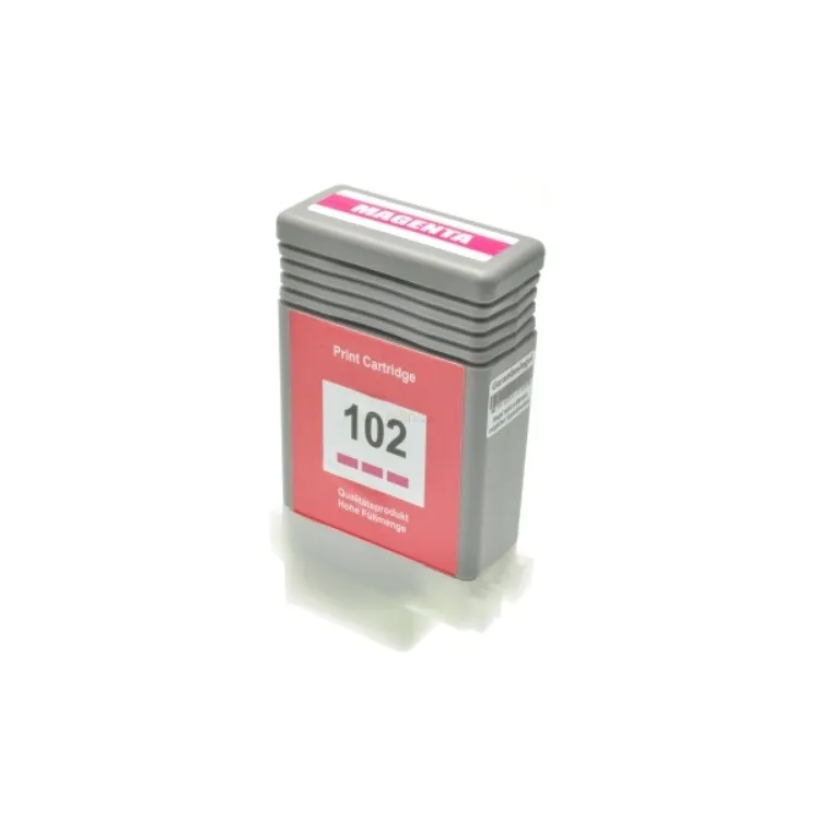 Kompatibilní Canon PFI-102M / PFI102M 0897B001 Magenta - červená cartridge s čipem - 130 ml