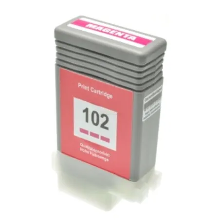 Kompatibilní Canon PFI-102M / PFI102M 0897B001 Magenta - červená cartridge s čipem - 130 ml