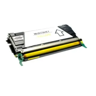 Lexmark C734A1YG / C734A2YG - C734 Y Yellow - žlutý toner s čipem - 6.000 stran