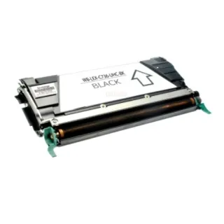 Lexmark C736H1KG / C736H2KG - C736 BK Black - černý toner s čipem - 12.000 stran