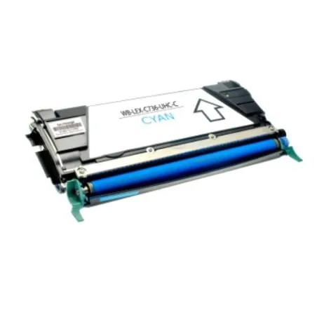 Lexmark C736H1CG / C736H2CG - C736 C Cyan - modrý toner s čipem - 10.000 stran