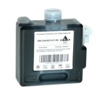 Kompatibilní Canon BCI-1411BK / BCI1411BK 7574A001 BK Black - černá cartridge s čipem - 330 ml