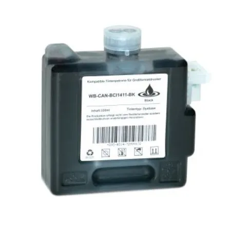 Kompatibilní Canon BCI-1411BK / BCI1411BK 7574A001 BK Black - černá cartridge s čipem - 330 ml