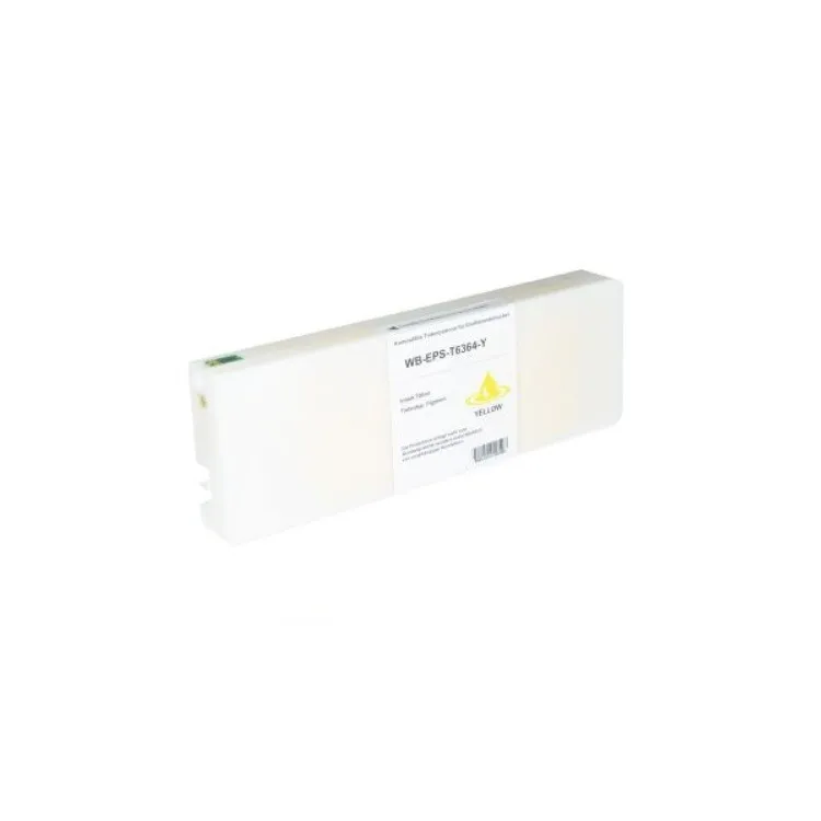 Kompatibilní Epson T6364 / T-6364 XL C13T636400 Y Yellow - žlutá cartridge s čipem - 700 ml