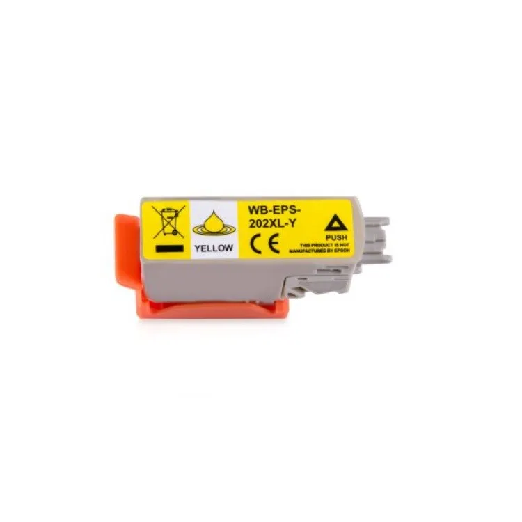 Kompatibilní Epson 202XL / 202 XL C13T02H44010 Y Yellow - žlutá cartridge s čipem - 12 ml