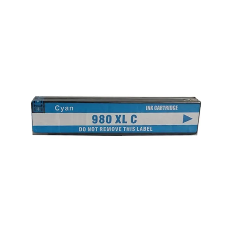 HP 980 XL / HP č.980 XL D8J07A C Cyan - modrá kompatibilní cartridge s čipem - 120 ml