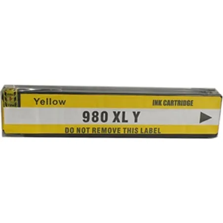 HP 980 XL / HP č.980 XL D8J09A Y Yellow - žlutá kompatibilní cartridge s čipem - 120 ml