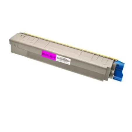 OKI 44643002 C801 / C821 M Magenta - červený toner s čipem - 7.300 stran