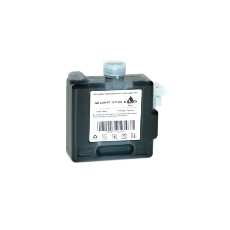 Kompatibilní Canon BCI-1421BK / BCI1421BK 8367A001 BK Black - černá cartridge s čipem - 330 ml