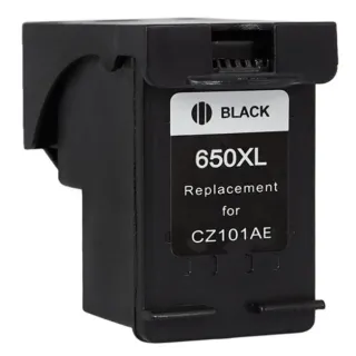 HP 650 XL / CZ101AE HP č.650 XL BK Black - černá cartridge s čipem - 20 ml