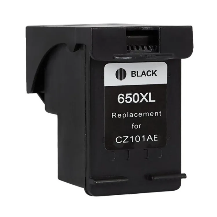 HP 650 XL / CZ101AE HP č.650 XL BK Black - černá cartridge s čipem - 20 ml