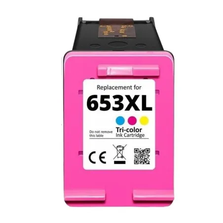 HP 653 XL / 3YM74AE HP č.653 XL Color - tříbarevná cartridge s čipem - 18 ml