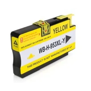 HP 953 XL / F6U18AE HP č.953 XL Y Yellow - žlutá cartridge s čipem - 20 ml