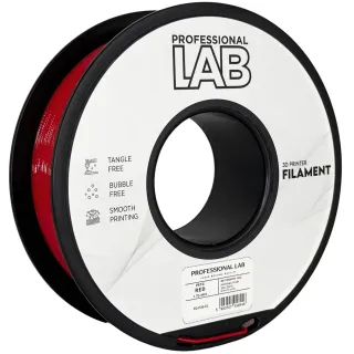 Filament PETG Red Professional Lab - 1.75mm 1kg