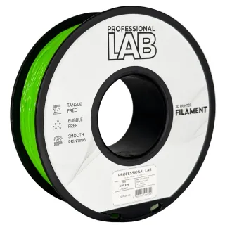 Filament TPU Green (Termoplastický polyuretan) Professional Lab - 1.75mm 1kg