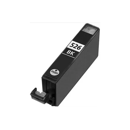 Kompatibilní Canon CLI-526 / CLI526 BK Black - černá cartridge s čipem - 15 ml