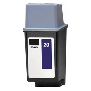 Kompatibilní HP 20 / C6614DE HP č.20 BK Black - černá cartridge s čipem - 40 ml